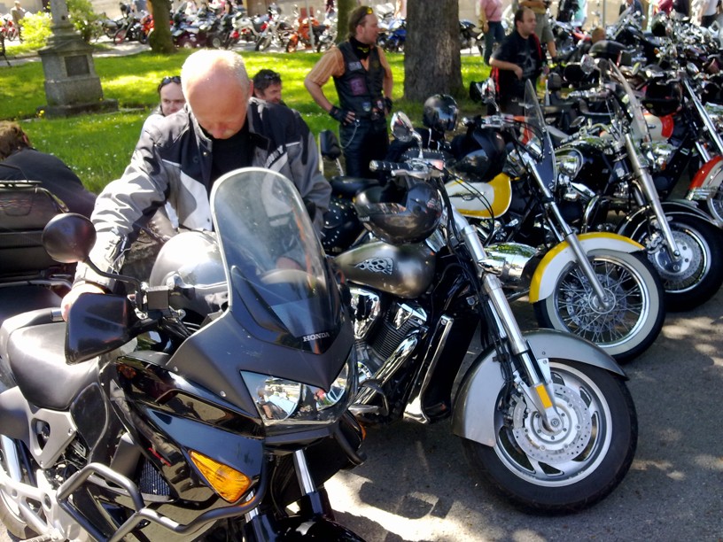 Požehnání motorkářů Milevsko 2011 (2)